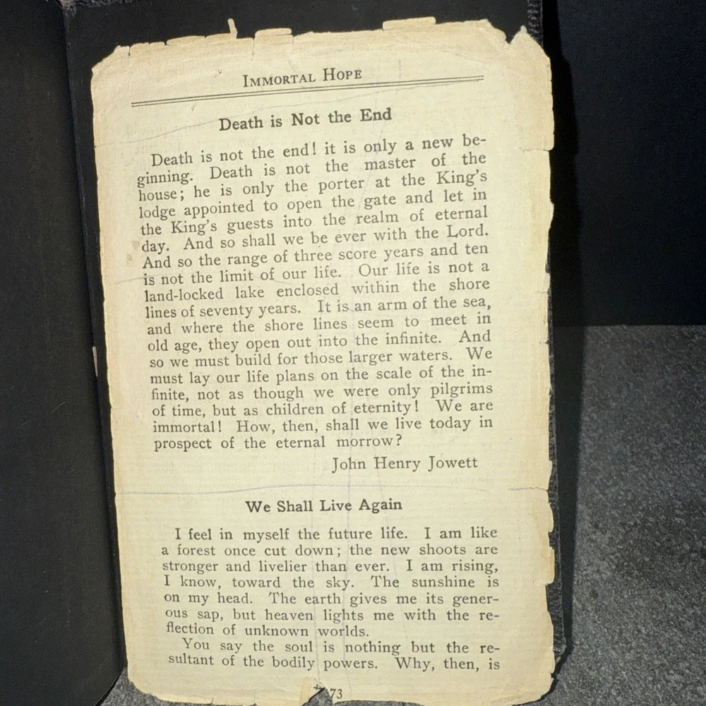 1942 2ND EDITION-PASTOR'S IDEAL FUNERAL MANUAL-Nolan B HARMON-REFERENCE